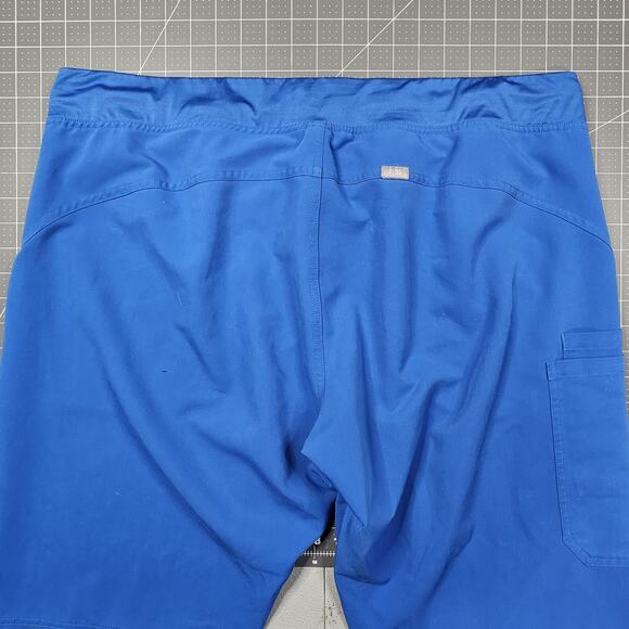 Figs Technical Collection Scrub Pants Womens XXL Tall Blue Hospital T21004T - Picture 8 of 13